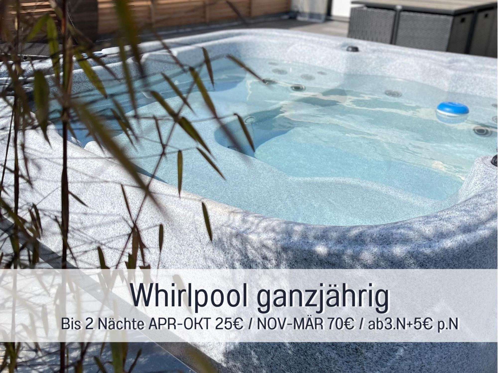 Penthouse - 3 Schlafzimmer- Sonnige Dachterrasse -Whirlpool & Alpenblick - Perfekt Fuer Romantik Oder Familienurlaub Mit Kind, Hund Willkommen - By Ferienwohnenamsee - 위버링겐 외부 사진